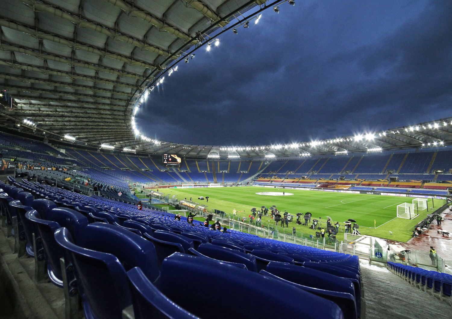 Lo stadio Olimpico