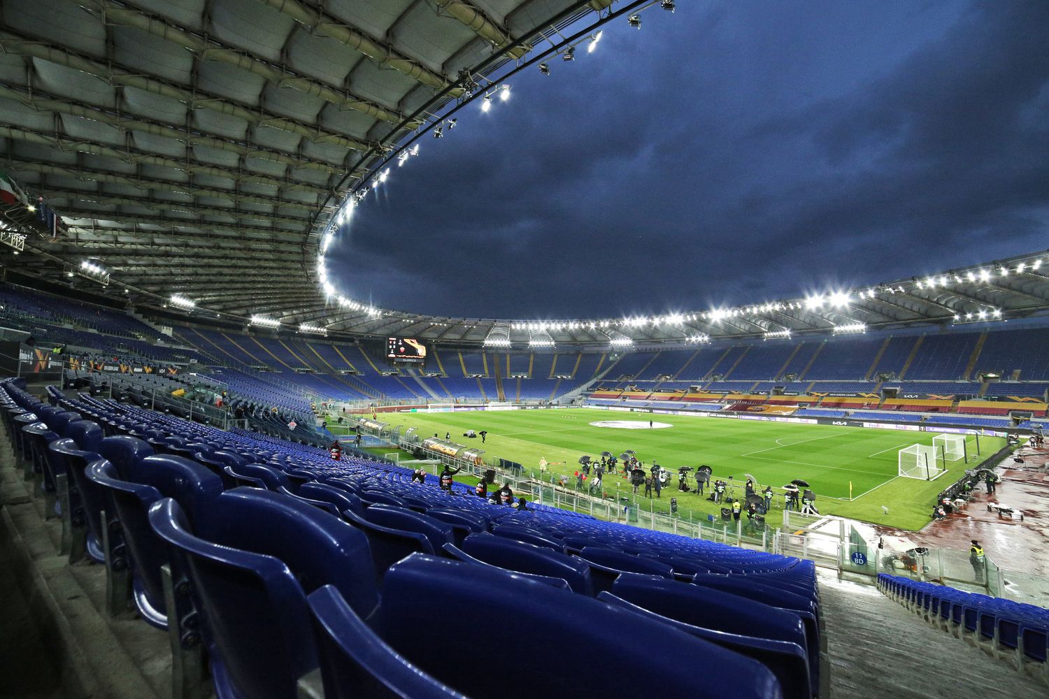 Lo stadio Olimpico