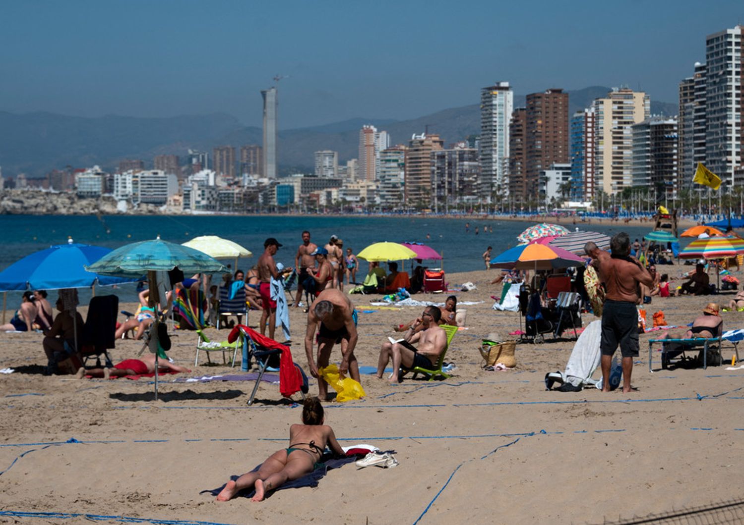 La spiaggia di Benidorm