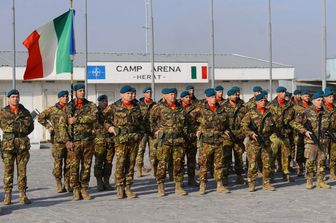 La base italiana Camp Arena di Herat