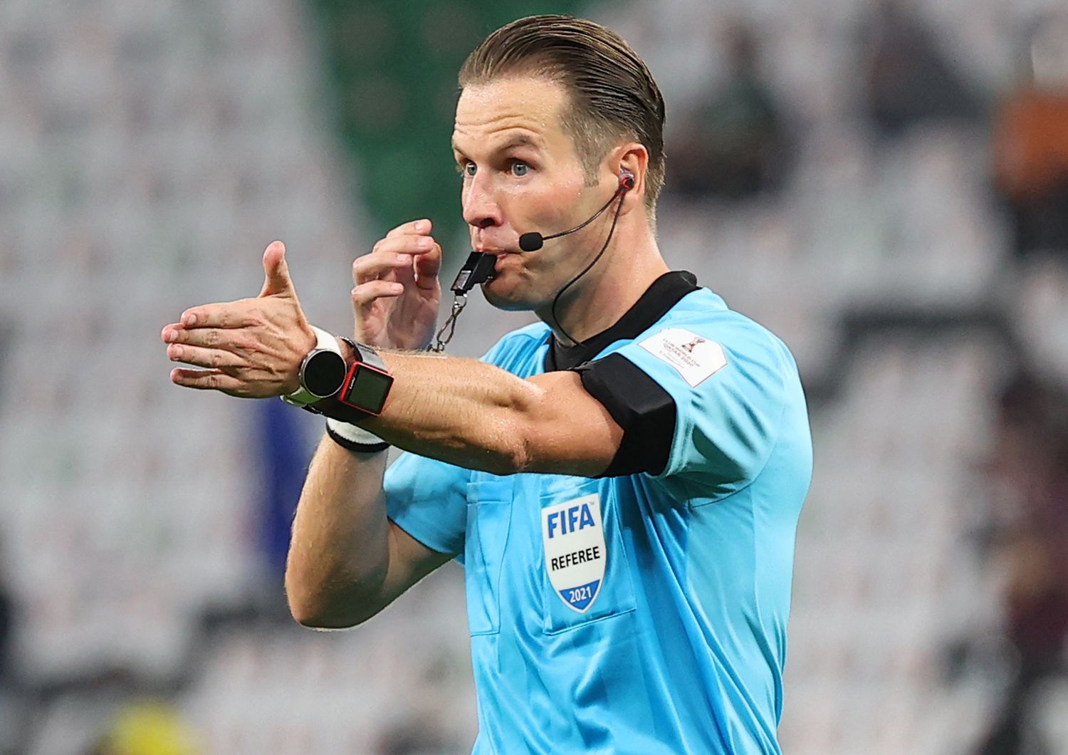 Arbitro olandese Danny Makkelie