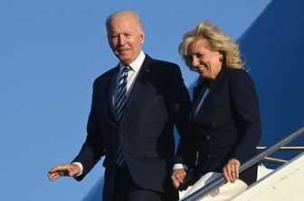 Joe Biden e la moglie
