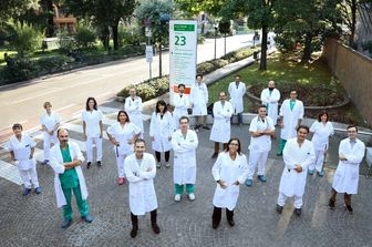 Foto di gruppo della cardiochirurgia del Sant'Orsola di Bologna&nbsp;