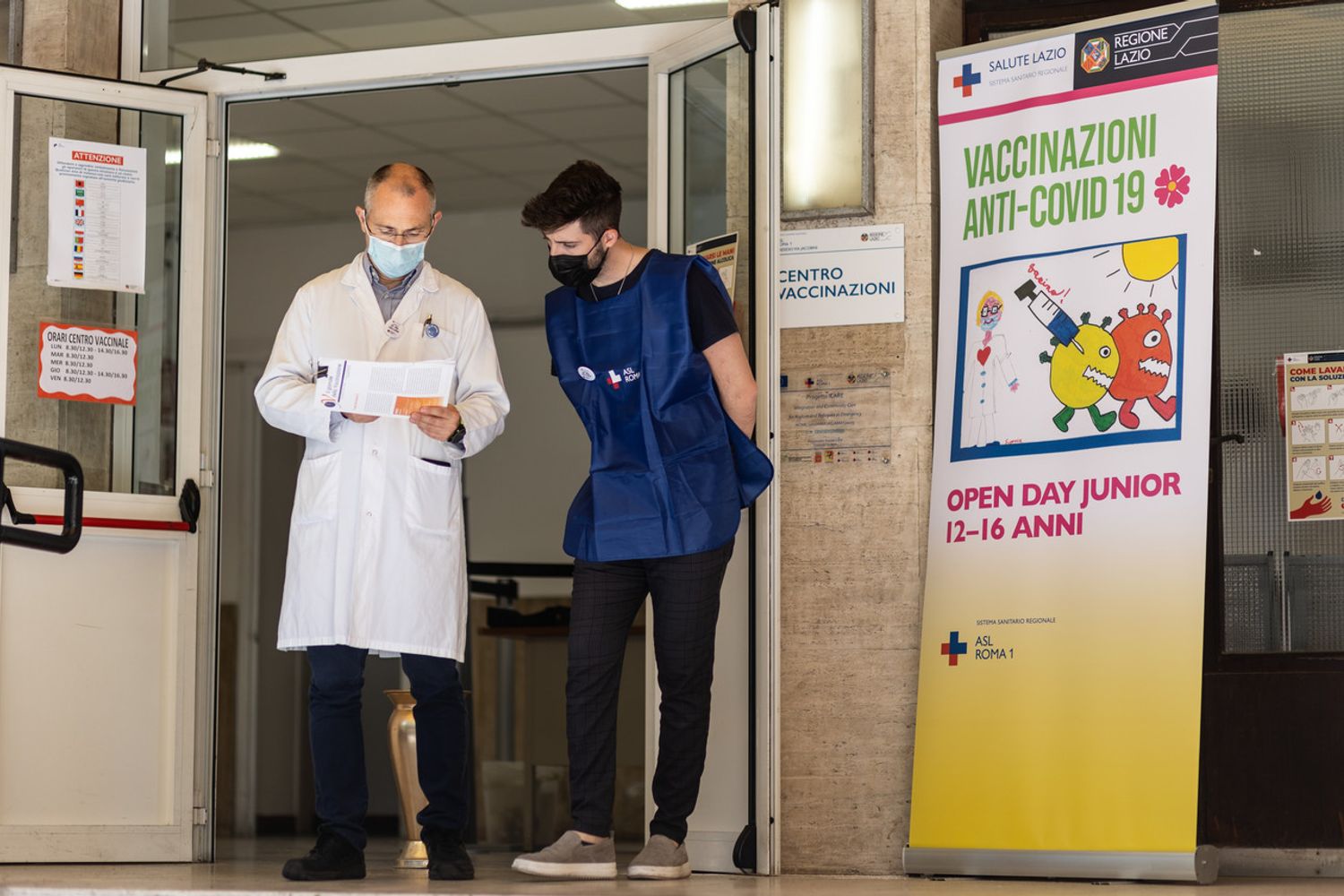 Al via le vaccinazioni Open Day Junior per la fascia&nbsp; 12-16 anni