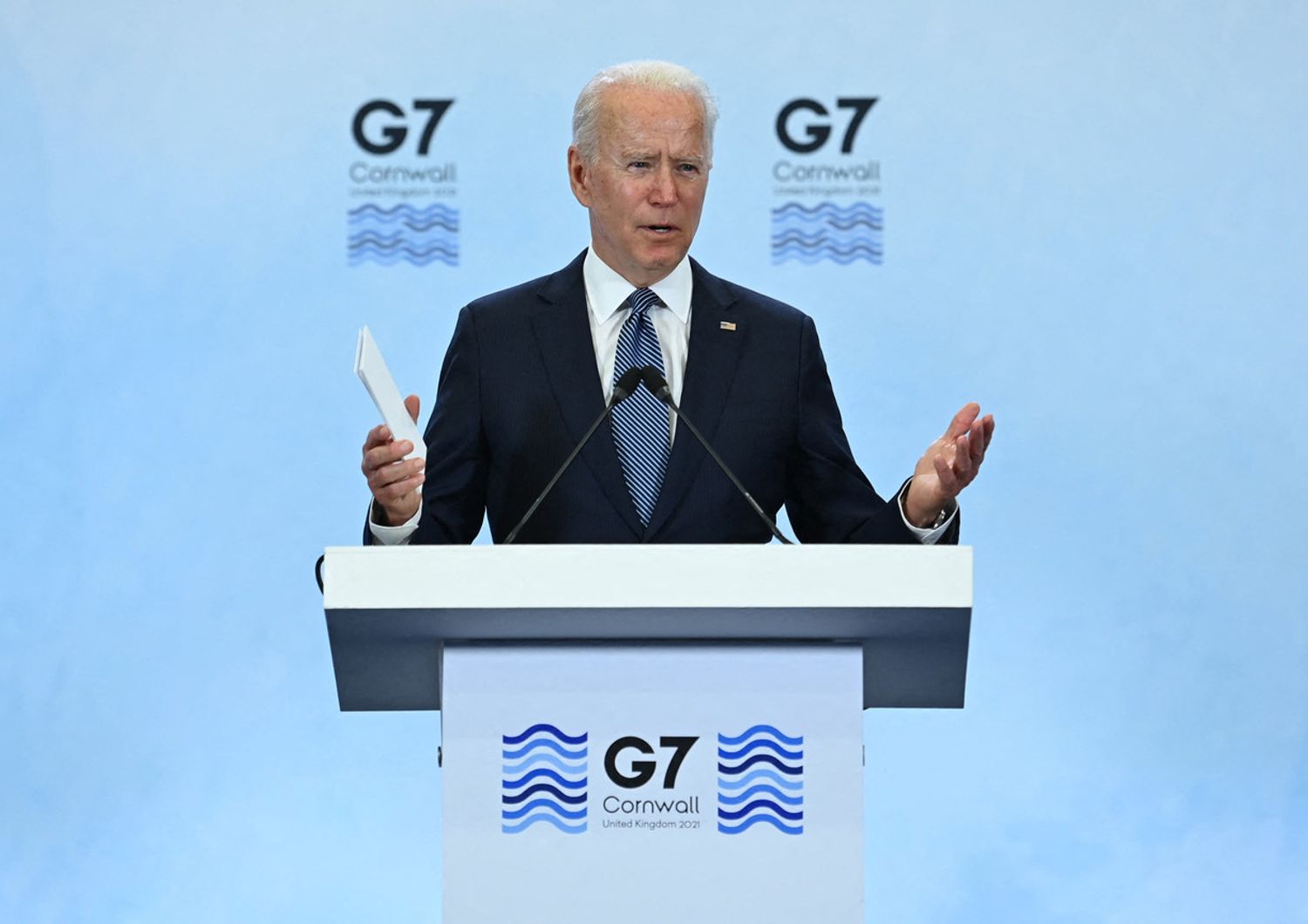 Joe Biden al G7