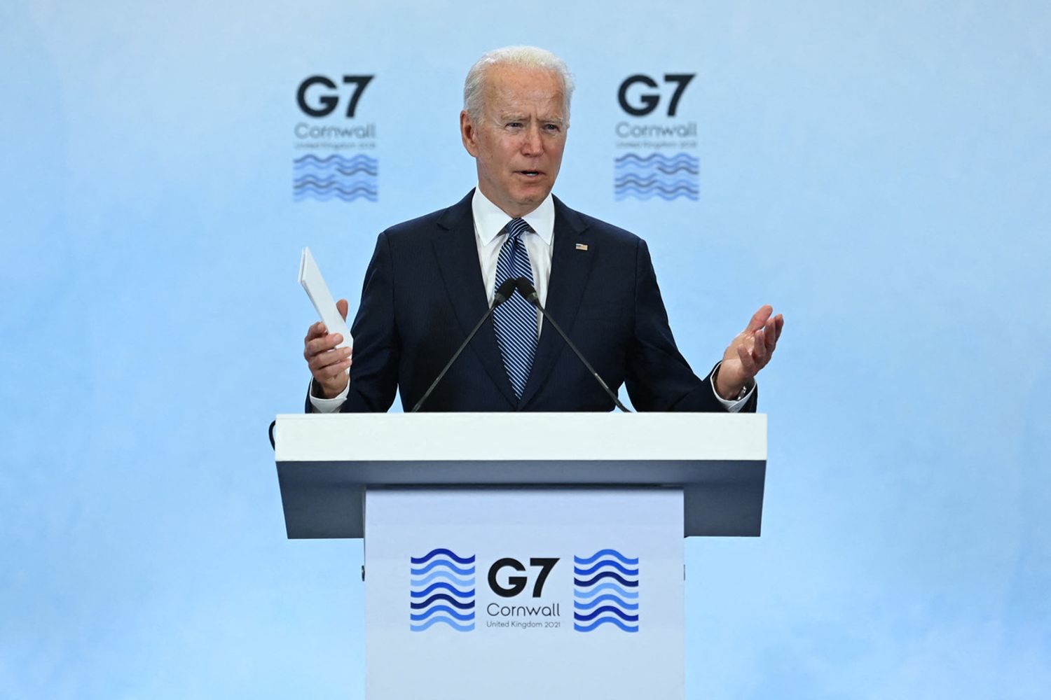 Joe Biden al G7