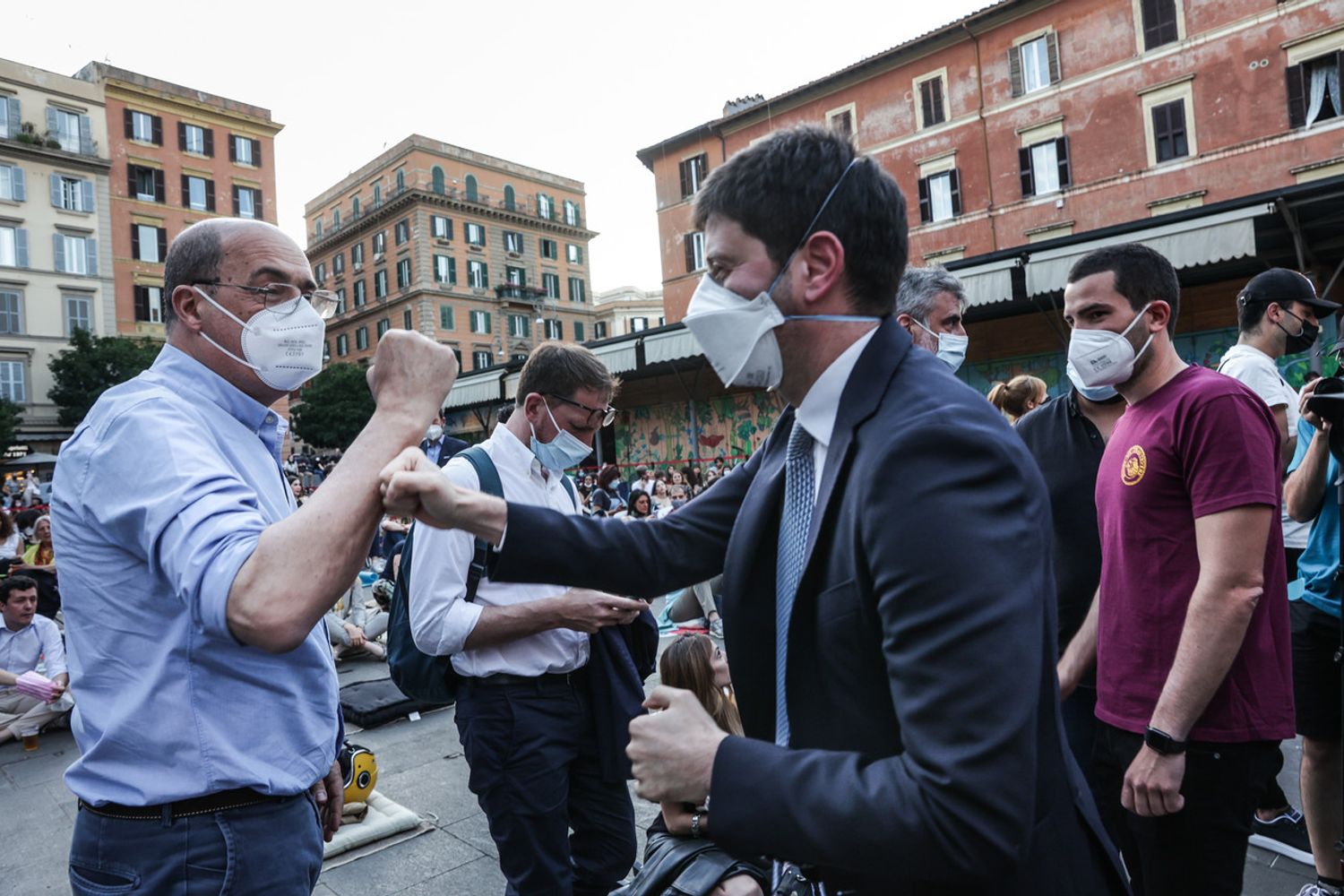 Nicola Zingaretti e Roberto Speranza