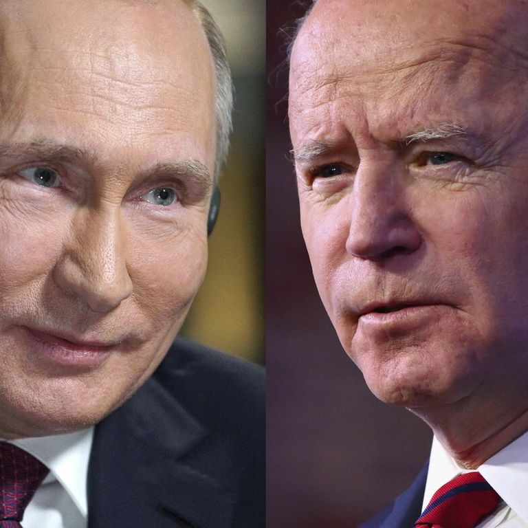 I presidenti di Federazione Russa e Stati Uniti, Vladimir Putin e Joe Biden