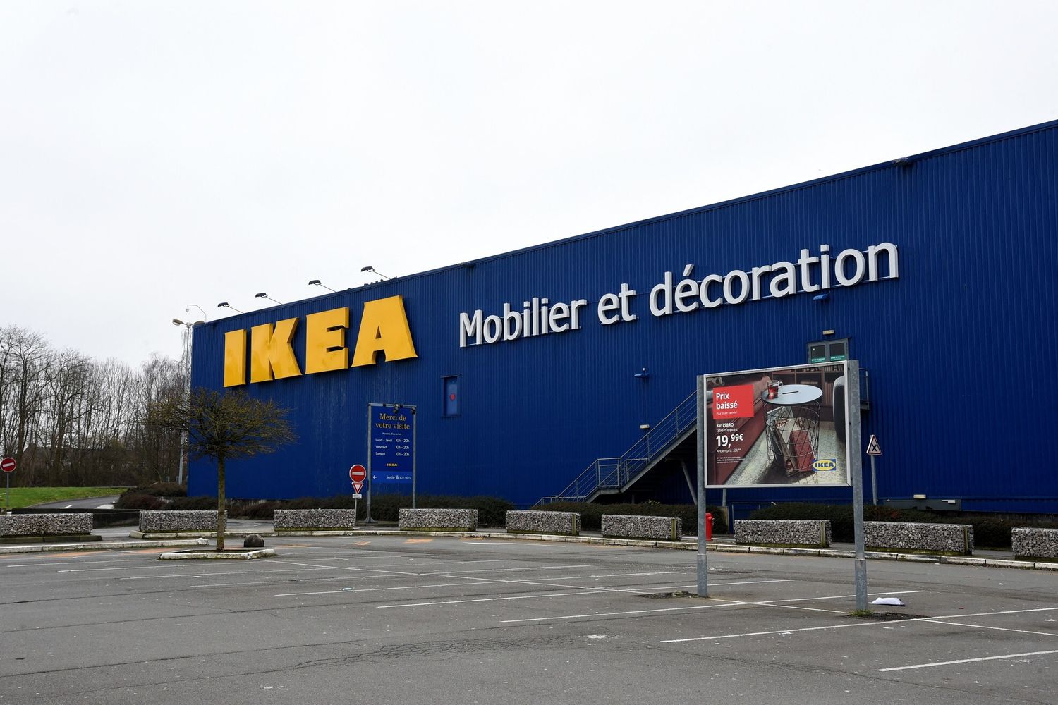 Un punto vendita Ikea in Francia