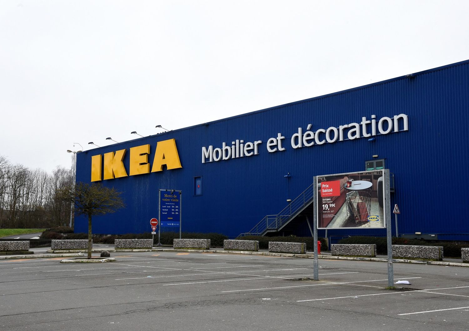 Un punto vendita Ikea in Francia
