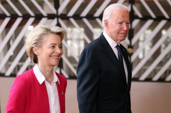 Ursula von der Leyen e Joe Biden