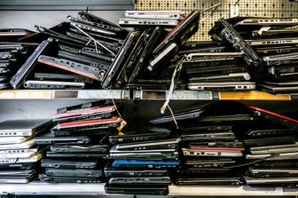 Computer portatili rottamati