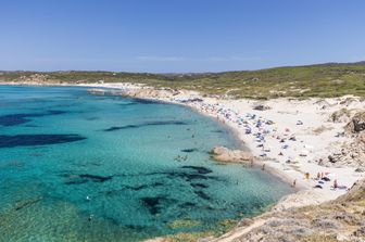 La spiaggia di Santa Teresa Gallura nel Nord Sardegna