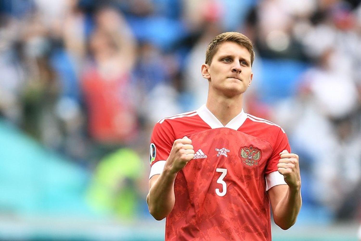 Esultanza di Igor Diveev dopo vittoria Russia&nbsp;