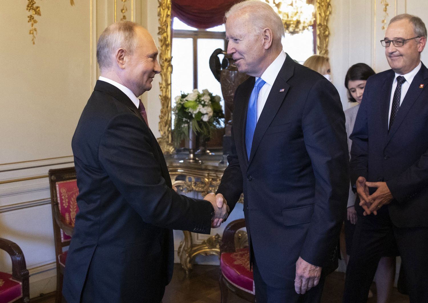 L'incontro tra il presidente Usa Joe Biden e il presidente della Russia Vladimir Putin &nbsp;