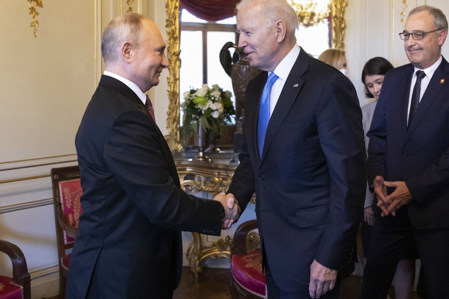 L'incontro tra il presidente Usa Joe Biden e il presidente della Russia Vladimir Putin &nbsp;