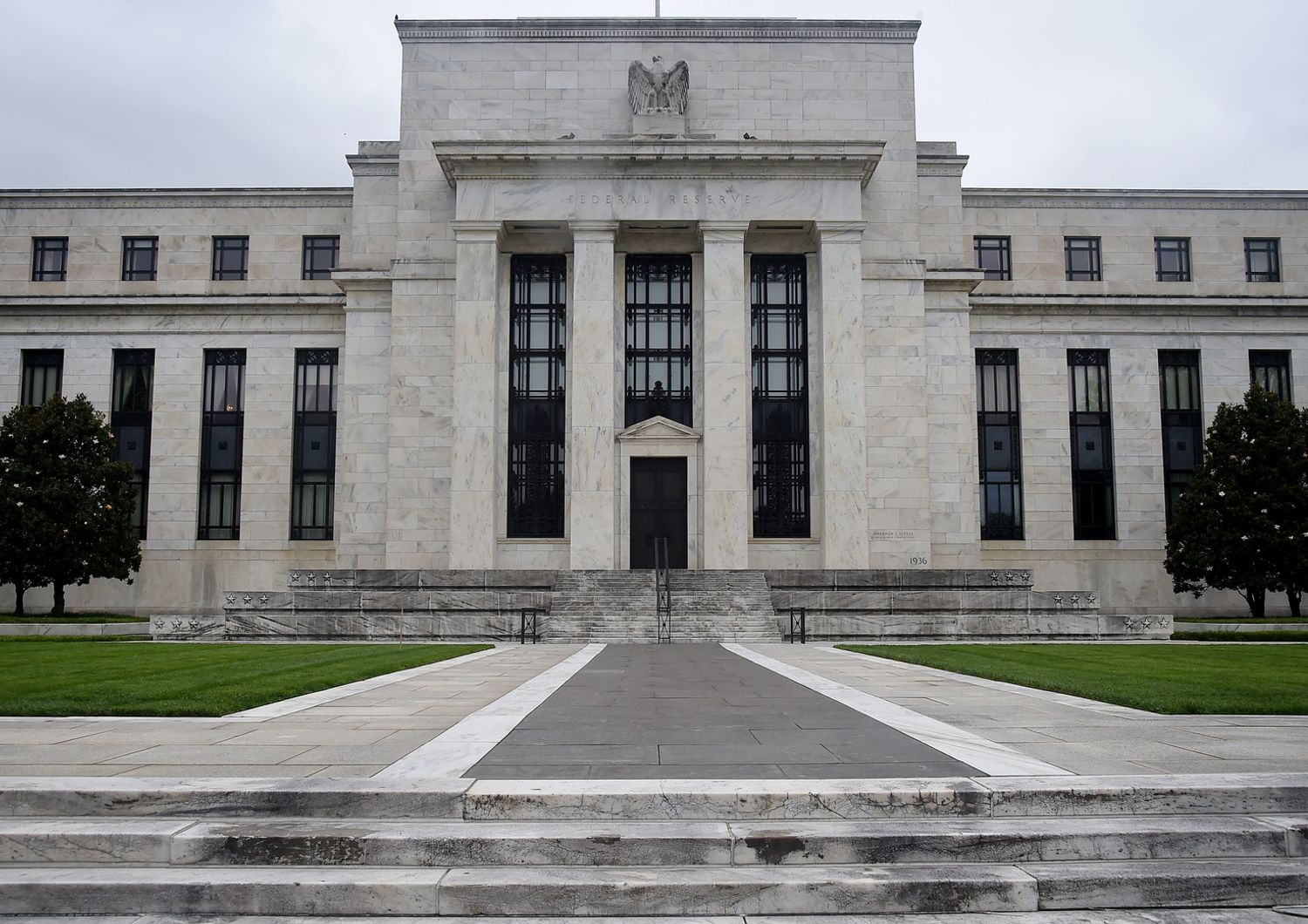 L'edificio della Federal Reserve a Washington&nbsp;