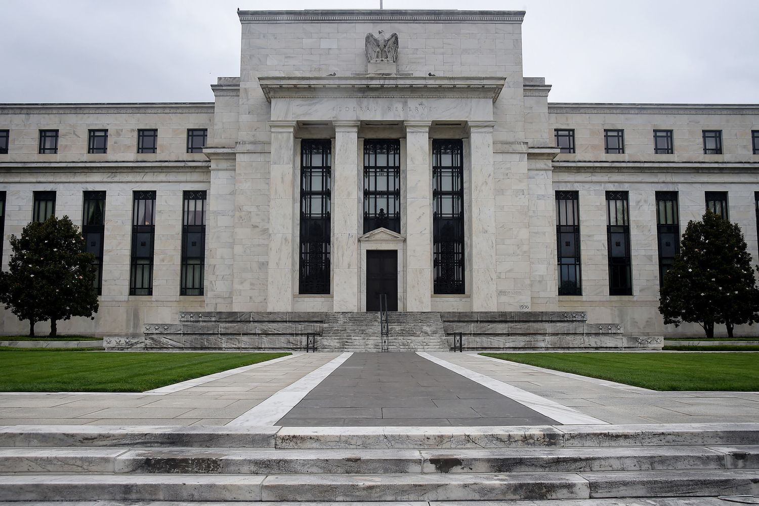 L'edificio della Federal Reserve a Washington&nbsp;
