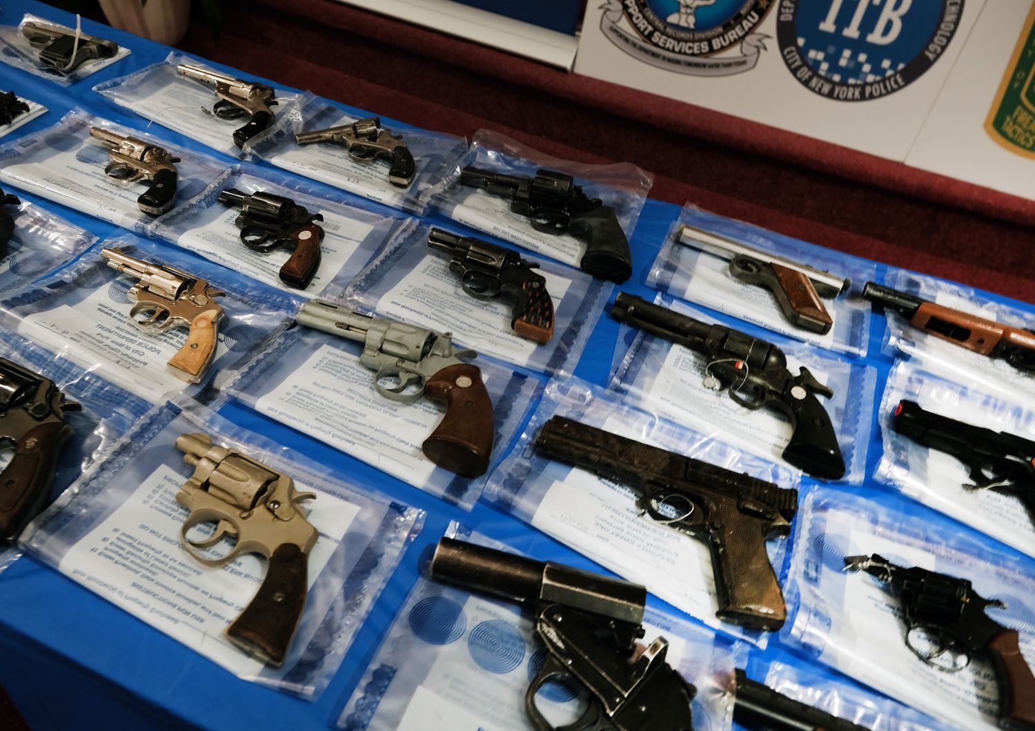 &nbsp;Pistole, revolver e altre armi negli Usa