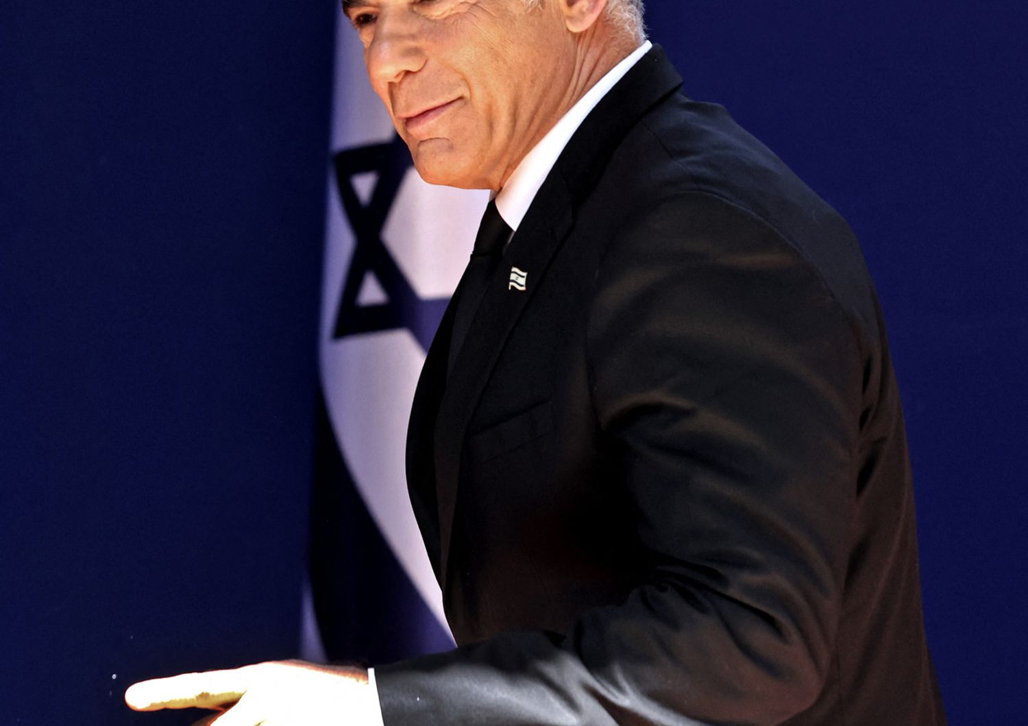 Il ministro degli Esteri israeliano, Yair Lapid