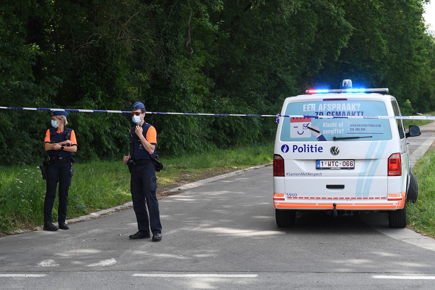 La polizia belga isola l'area nel quale &egrave; stato trovato il cadavere di Conings