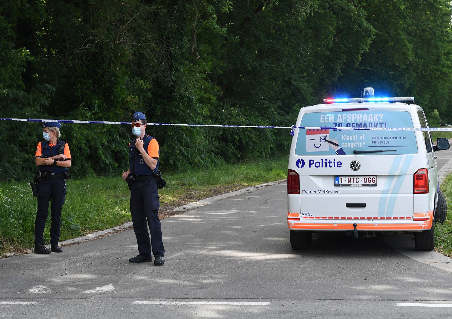 La polizia belga isola l'area nel quale &egrave; stato trovato il cadavere di Conings