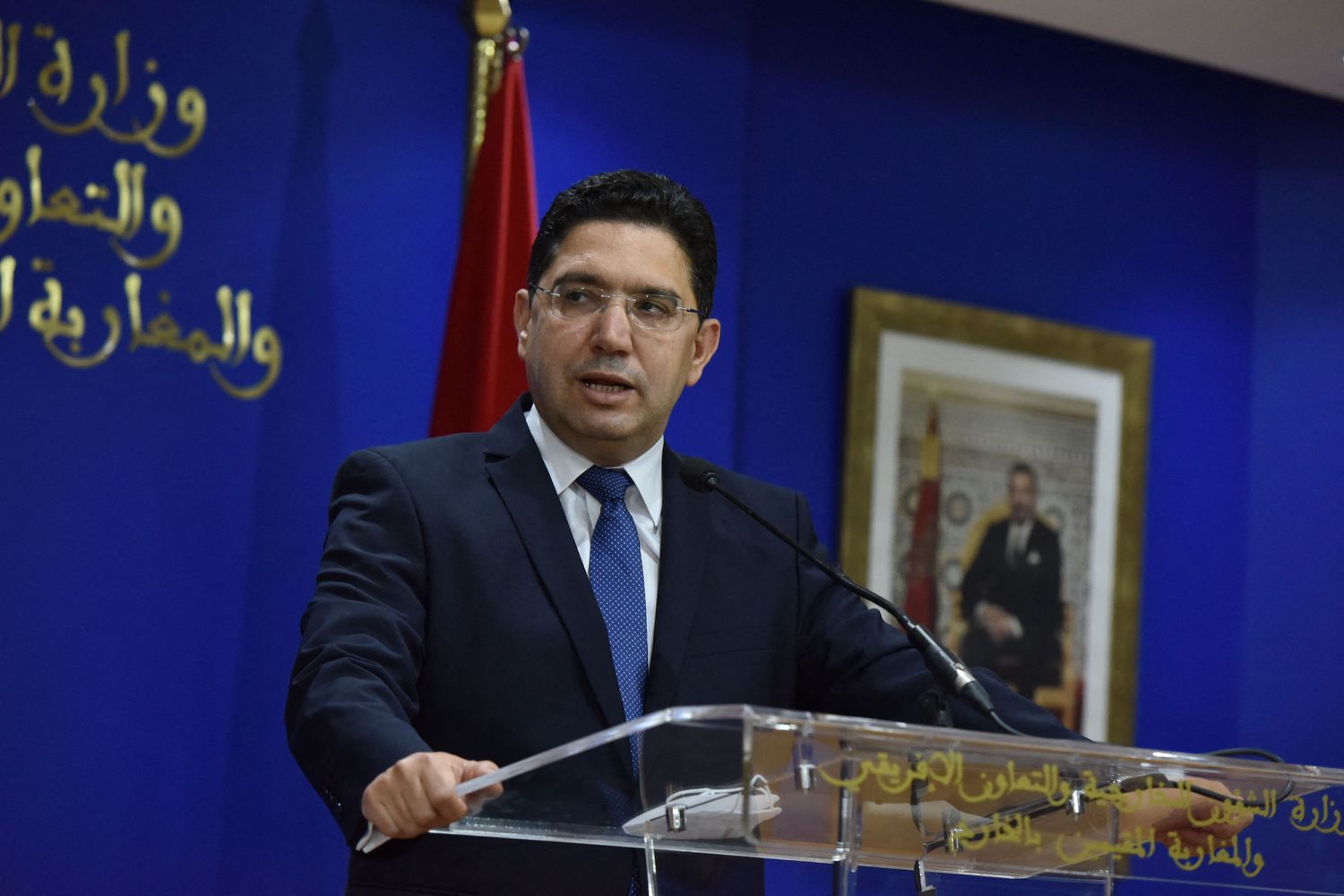 Il ministro degli Esteri del Marocco, Nasser Bourita