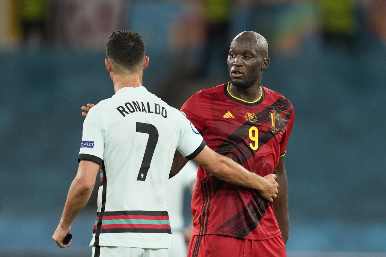Cristiano Ronaldo e Romelu Lukaku