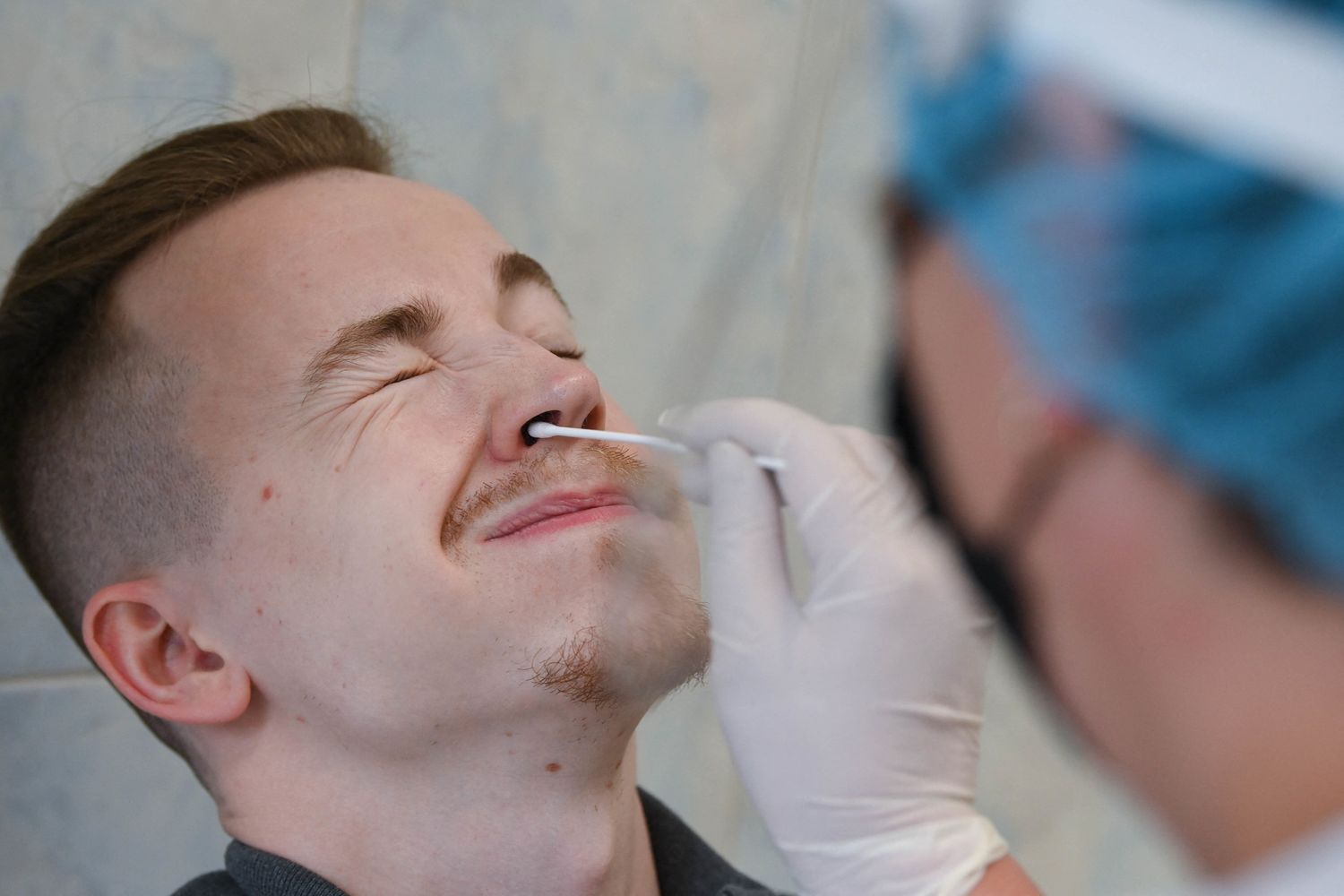 &nbsp;Test anti-Covid effettuato a Mosca