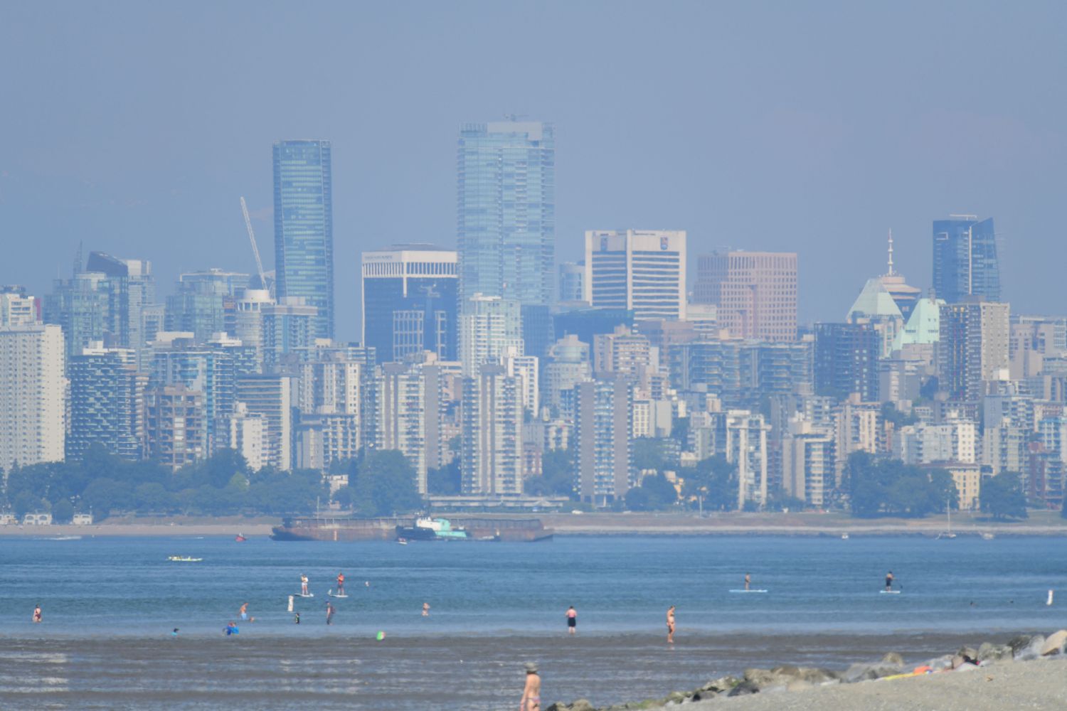 Vancouver nella morsa del caldo