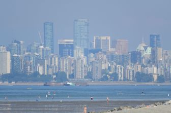 Vancouver nella morsa del caldo