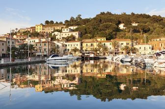 Portio Azzurro sul'Isola d'Elba