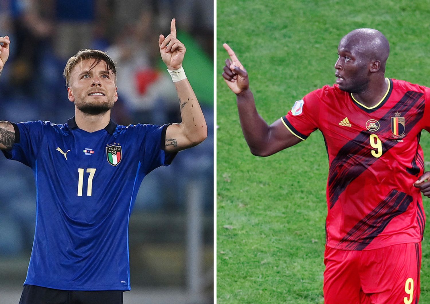 Immobile e Lukaku