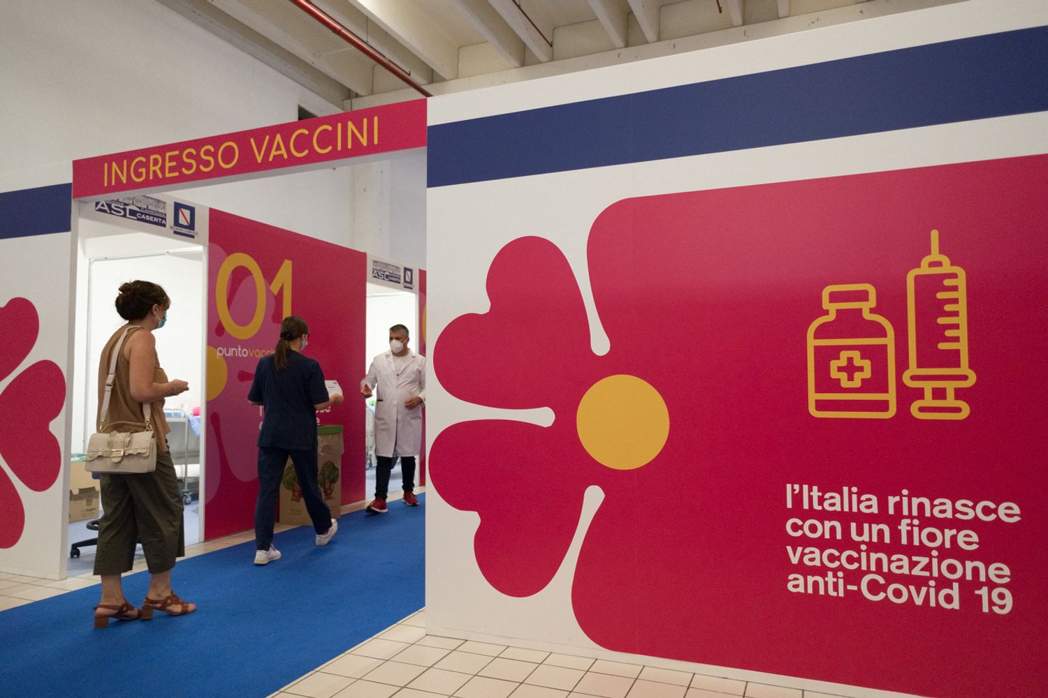 hub vaccinale in Campania