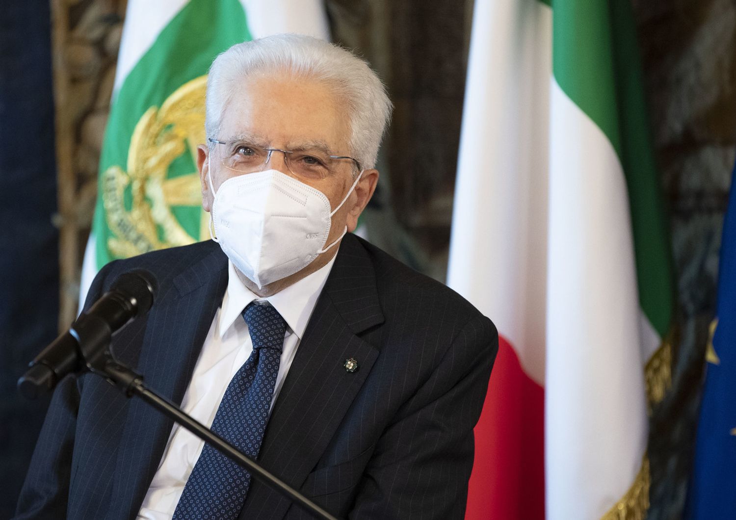 Il presidente della Repubblica, Sergio Mattarella