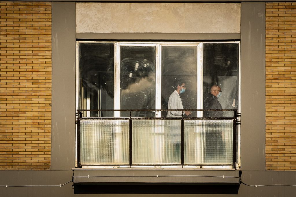 L'ala del Gemelli dove &egrave; ricoverato Papa Francesco