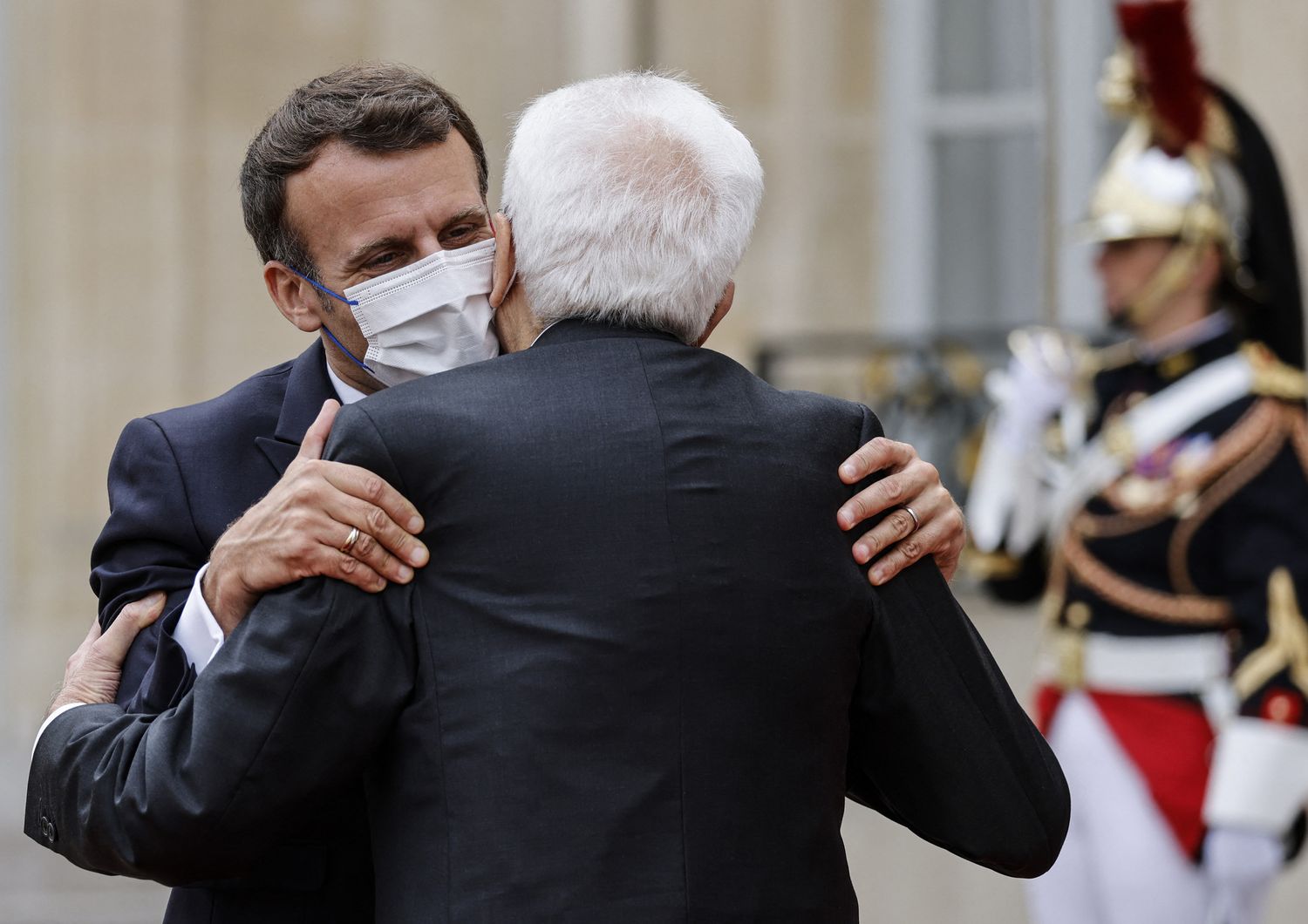 Macron e Mattarella