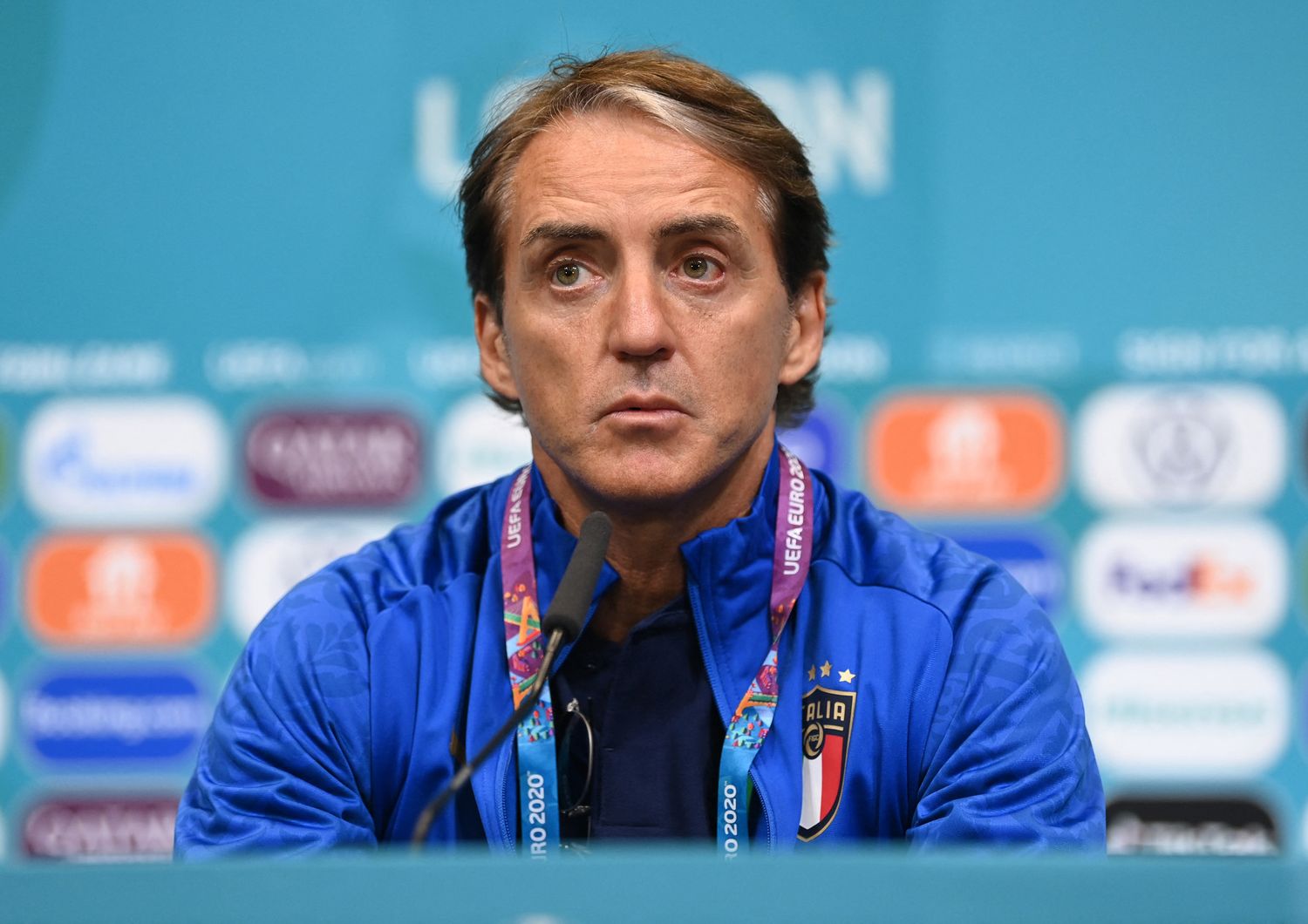 Roberto Mancini, allenatore dell'Italia