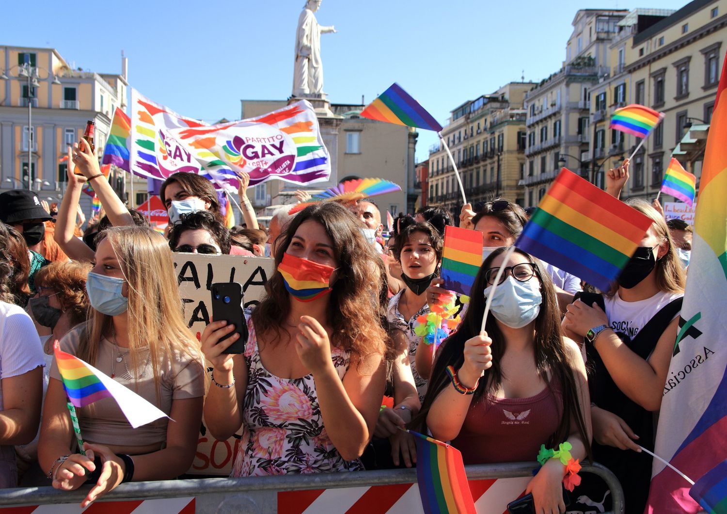 Manifestazione Lgbt + a Napoli