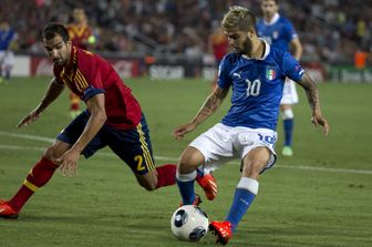 Lorenzo Insigne ai campionati Under 21 del 2013