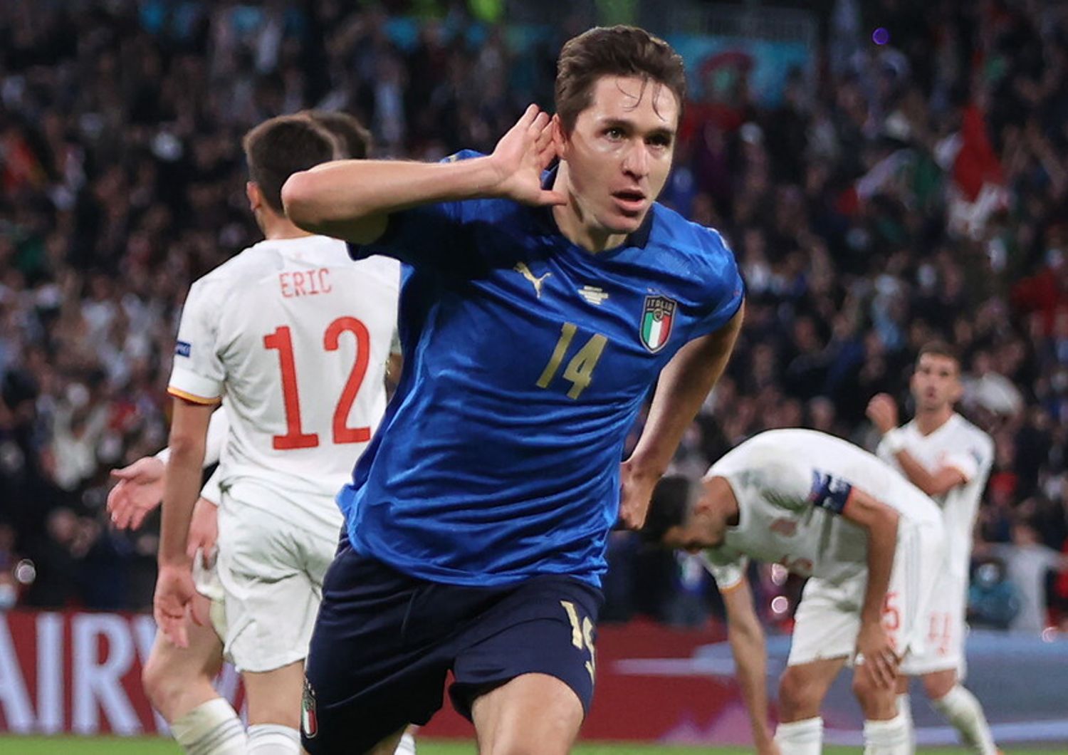 Federico Chiesa, Italia-Spagna a Euro 2020