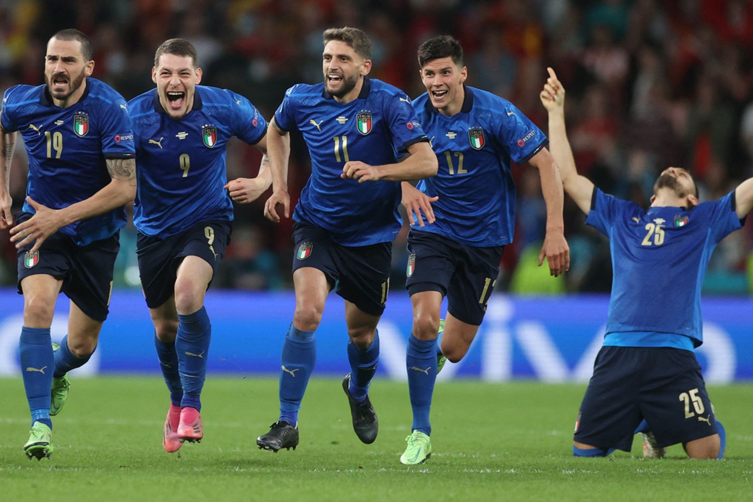 Italia-Spagna a Euro 2020
