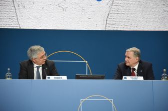 G20 Venezia - Daniele Franco e Ignazio Visco