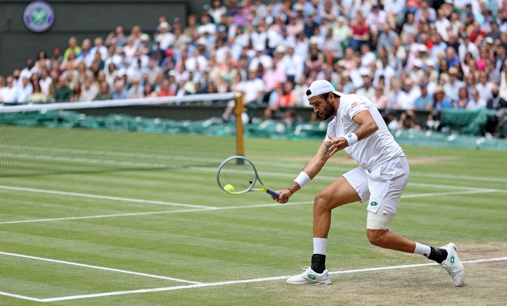 Matteo Berrettini, finale di Wimbledon