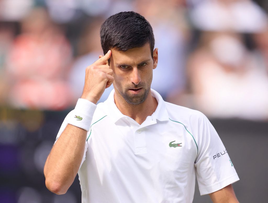 Novak Djokovic, finale Wimbledon