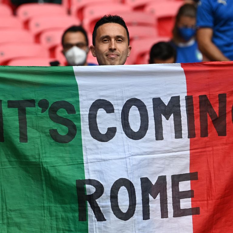 Tifosi italiani a Wembley per finale Euro 2020