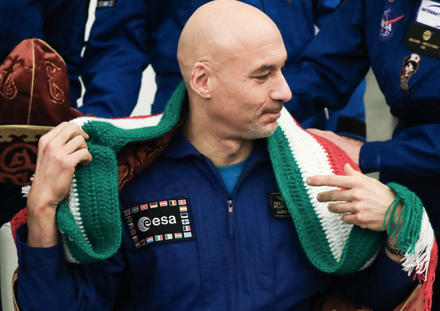 L'astronauta Luca Parmitano