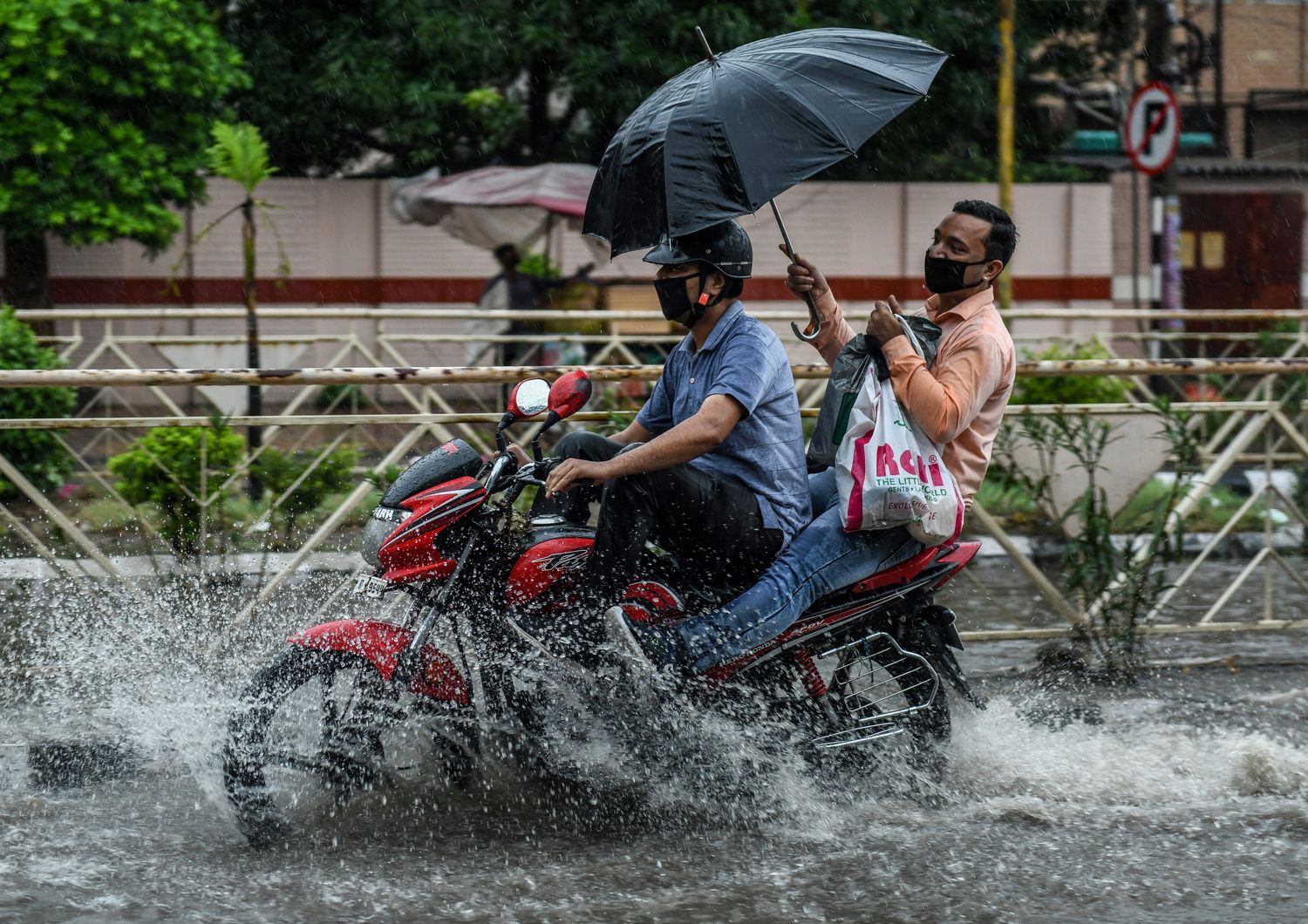 La stagione dei monsoni in India