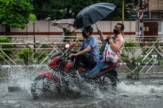 La stagione dei monsoni in India