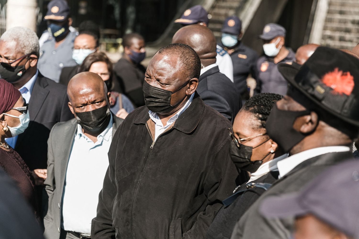 Il presidente Cyril Ramaphosa&nbsp;